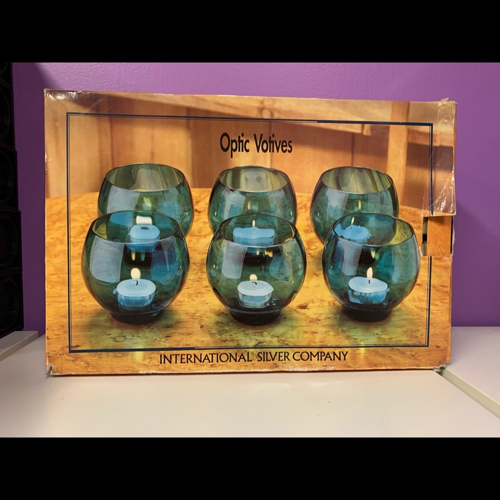 Brand New Candle Glasses 💙